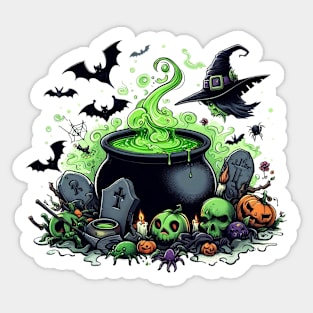 Spooky Halloween Sticker